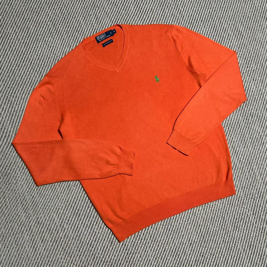 [M] Polo 폴로 랄프로렌 코튼 브이넥 니트 상품이미지2