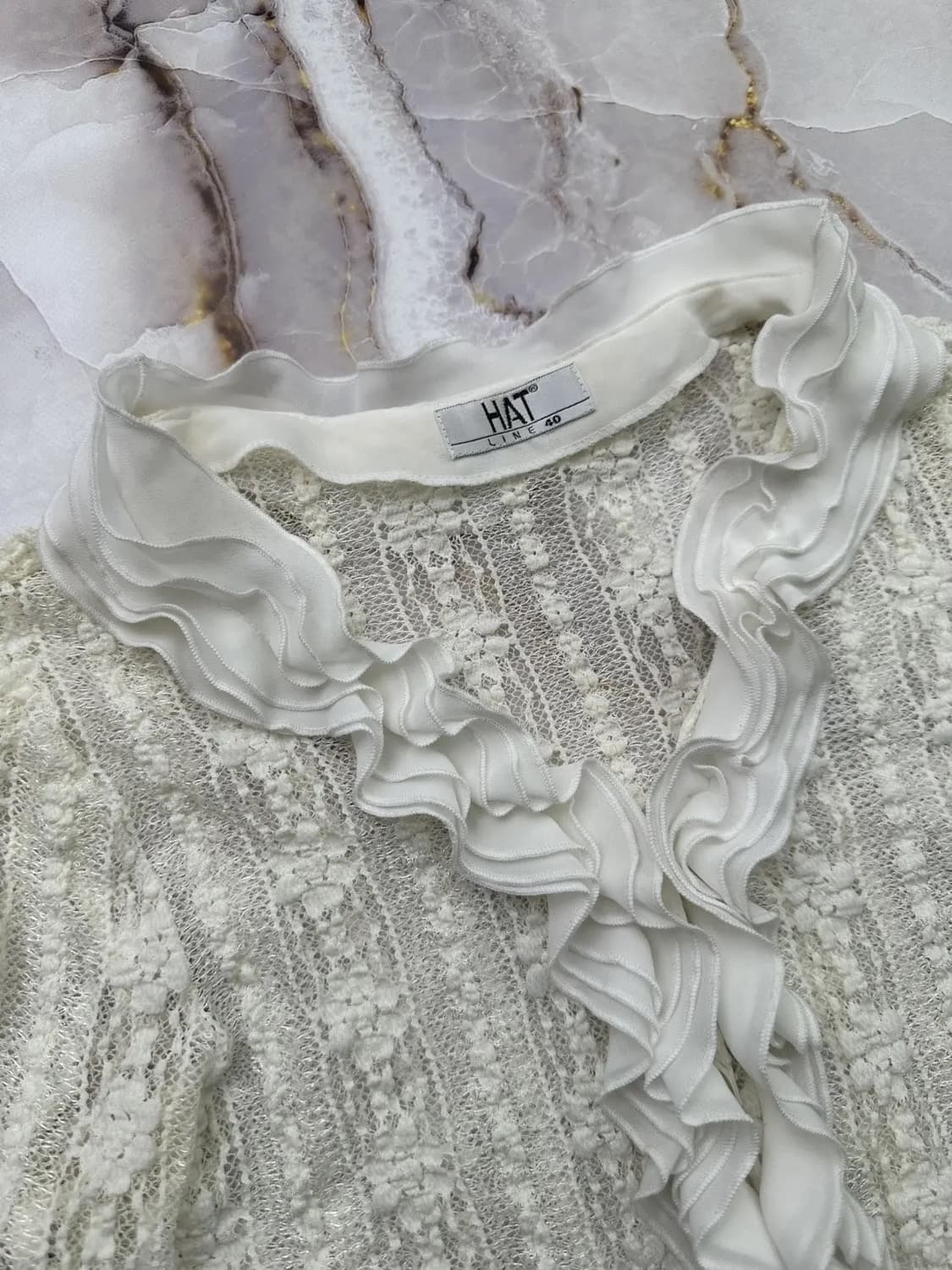 빈티지 러플 블라우스 상품이미지3