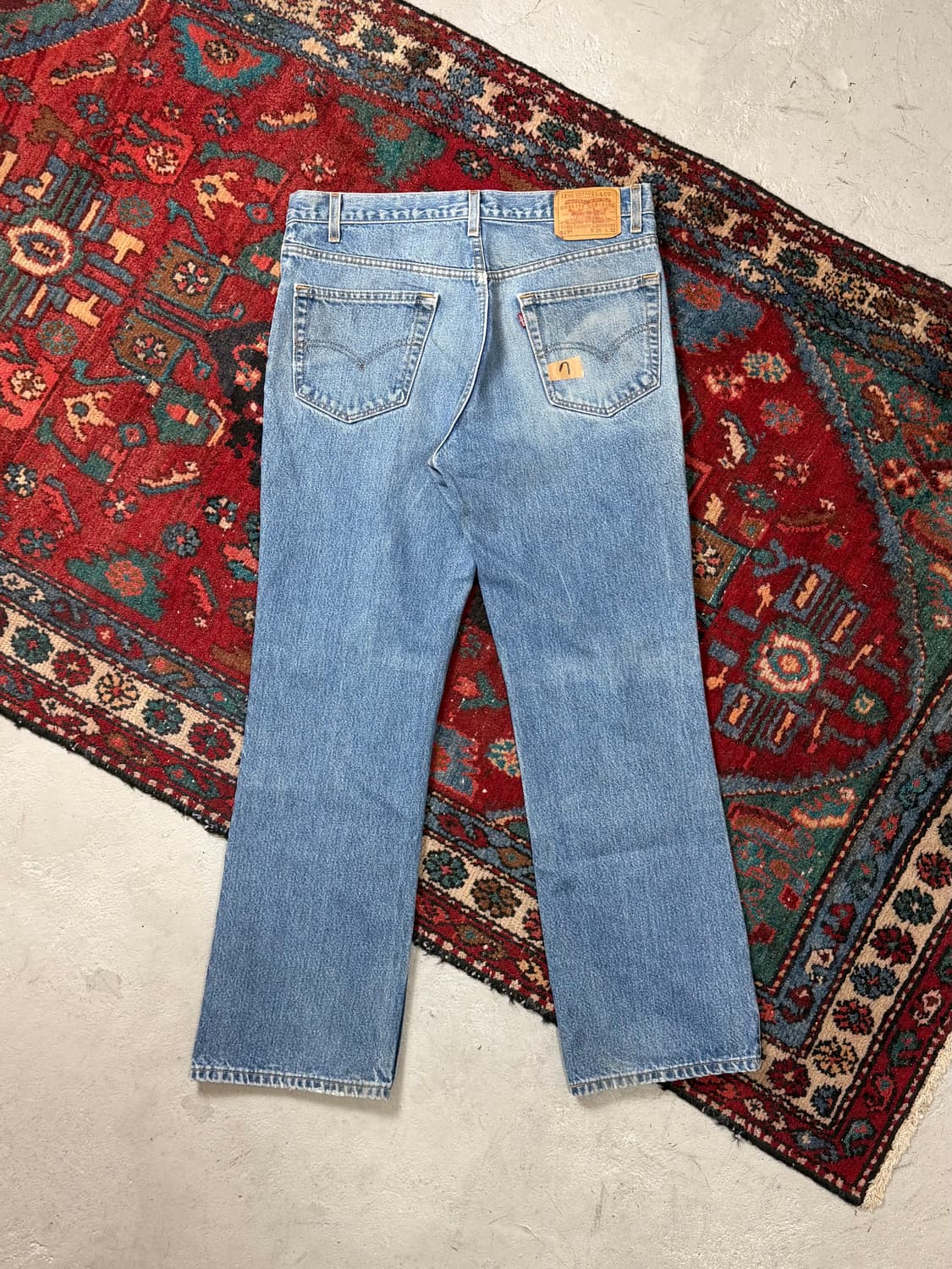 90's USA Made 빈티지 리바이스 517 부츠컷 상품이미지4