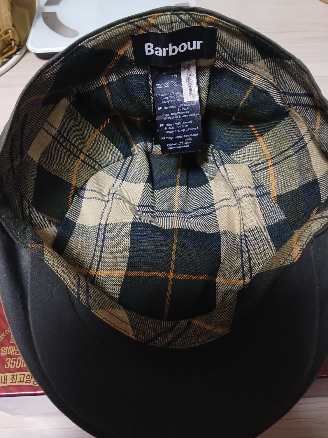 바버 헌팅캡(7 1/4사이즈) 상품이미지6