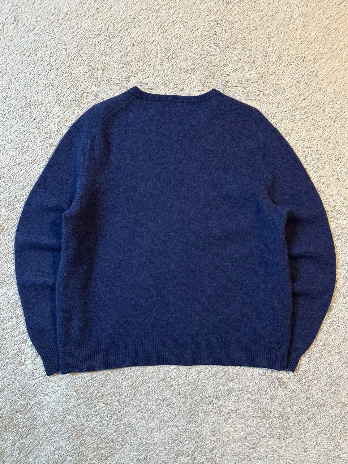 폴로 랄프로렌 신형 레드포니 라운드넥 울 니트 네이비 상품이미지3