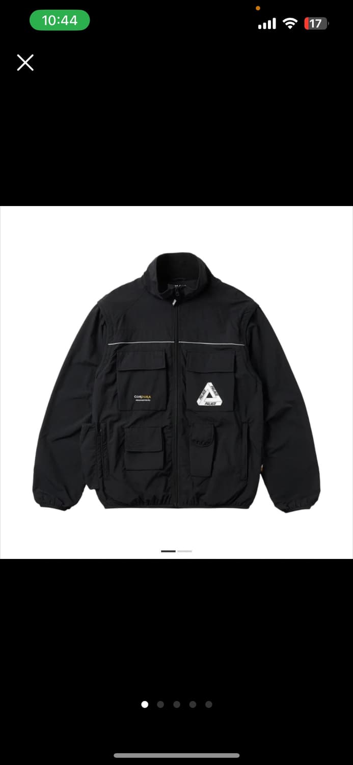 팔라스 코듀라 RS 집 오프 자켓 블랙 상품이미지1