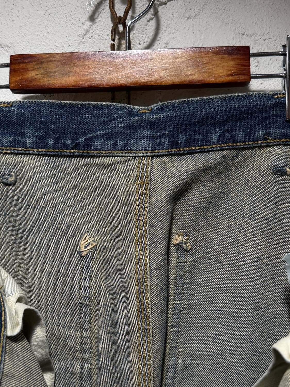 Carhartt 칼하트 데님 더블니 카펜터 팬츠 아메리칸 캐쥬얼 워크웨어 상품이미지7