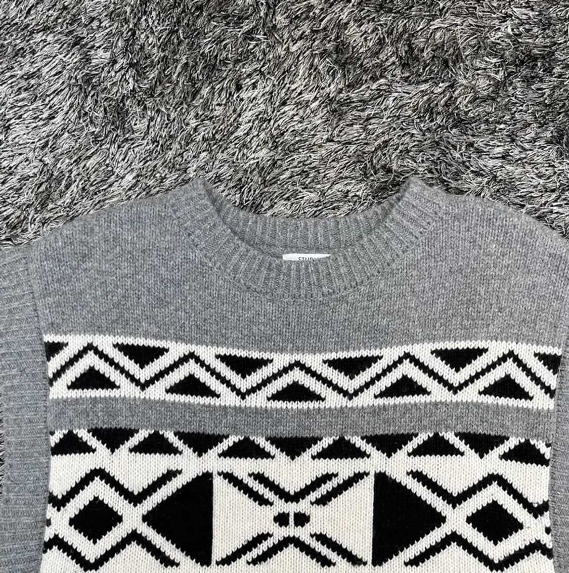 23시즌 스튜디오톰보이 울 니트 베스트 (F) 상품이미지2