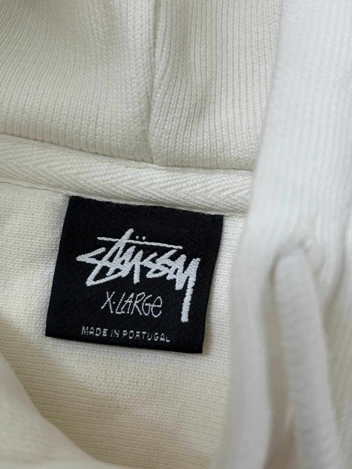 (XL) 스투시 스무스 스탁 피그먼트 다이드 후드티 내츄럴 상품이미지4