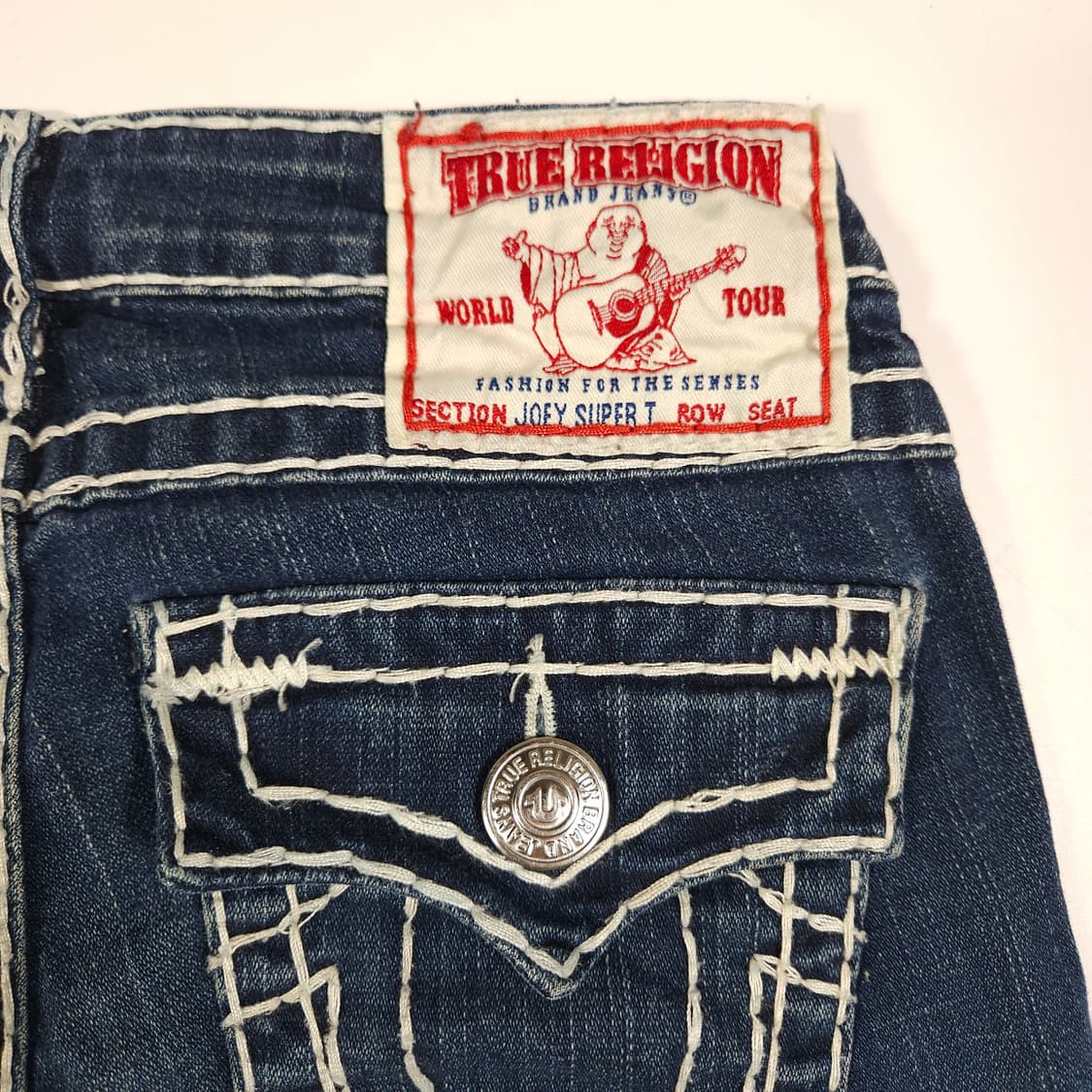 트루릴리전 로우라이즈 부츠컷 데님팬츠  상품이미지4