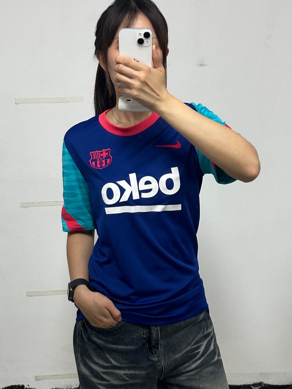 나이키 바르셀로나 축구 유니폼 져지 상품이미지1