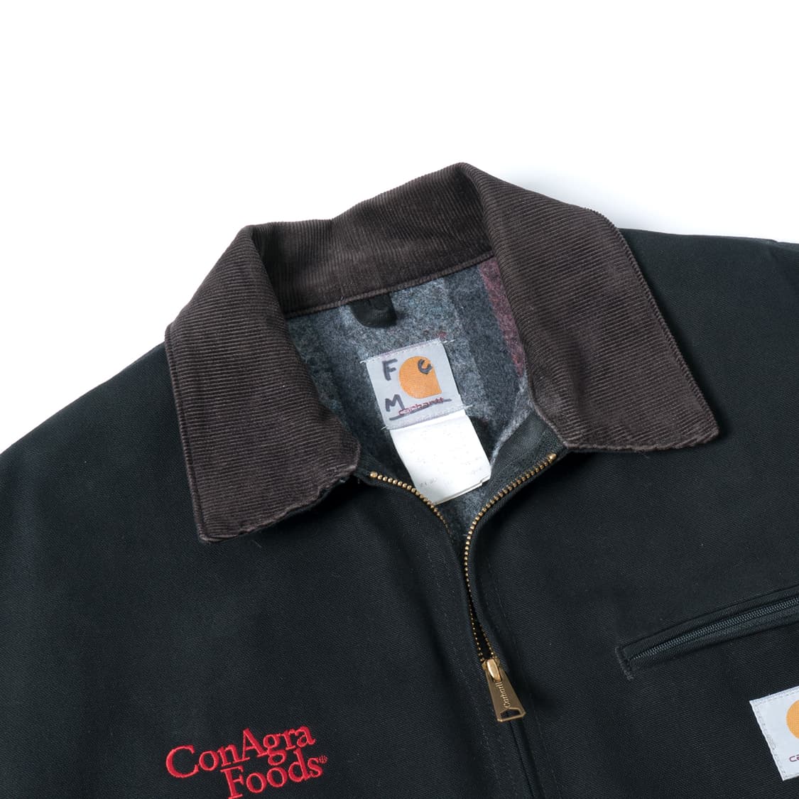 [48] 칼하트 J01 디트로이트 자켓 블랙 상품이미지4