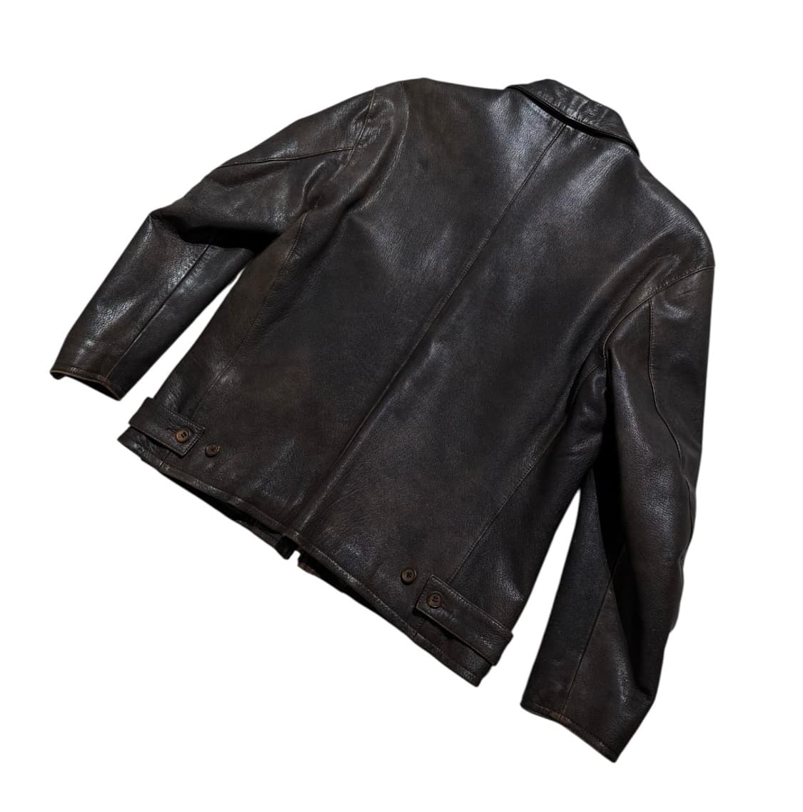 엠비오 고트 스킨 레더 자켓 상품이미지6