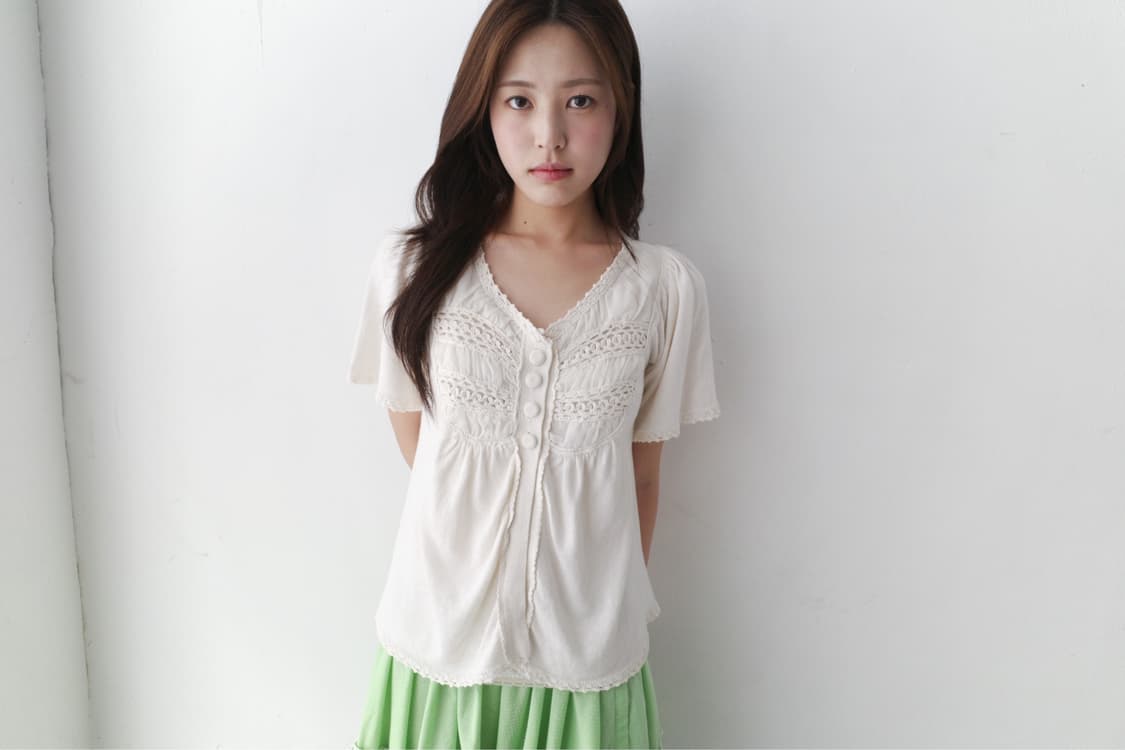 crochet half blouse 상품이미지5