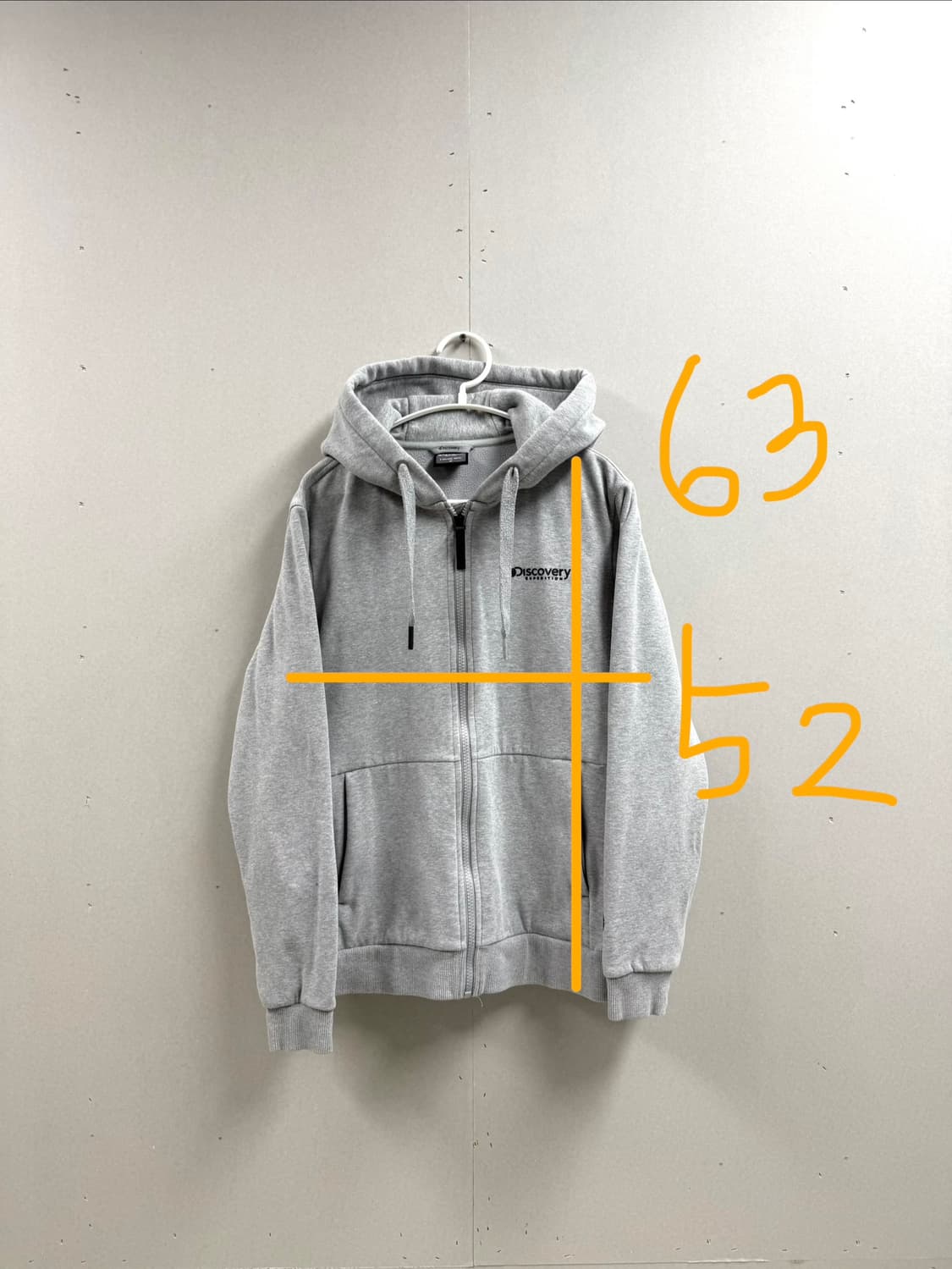 여성 95 / 디스커버리 후드집업 그레이 상품이미지3