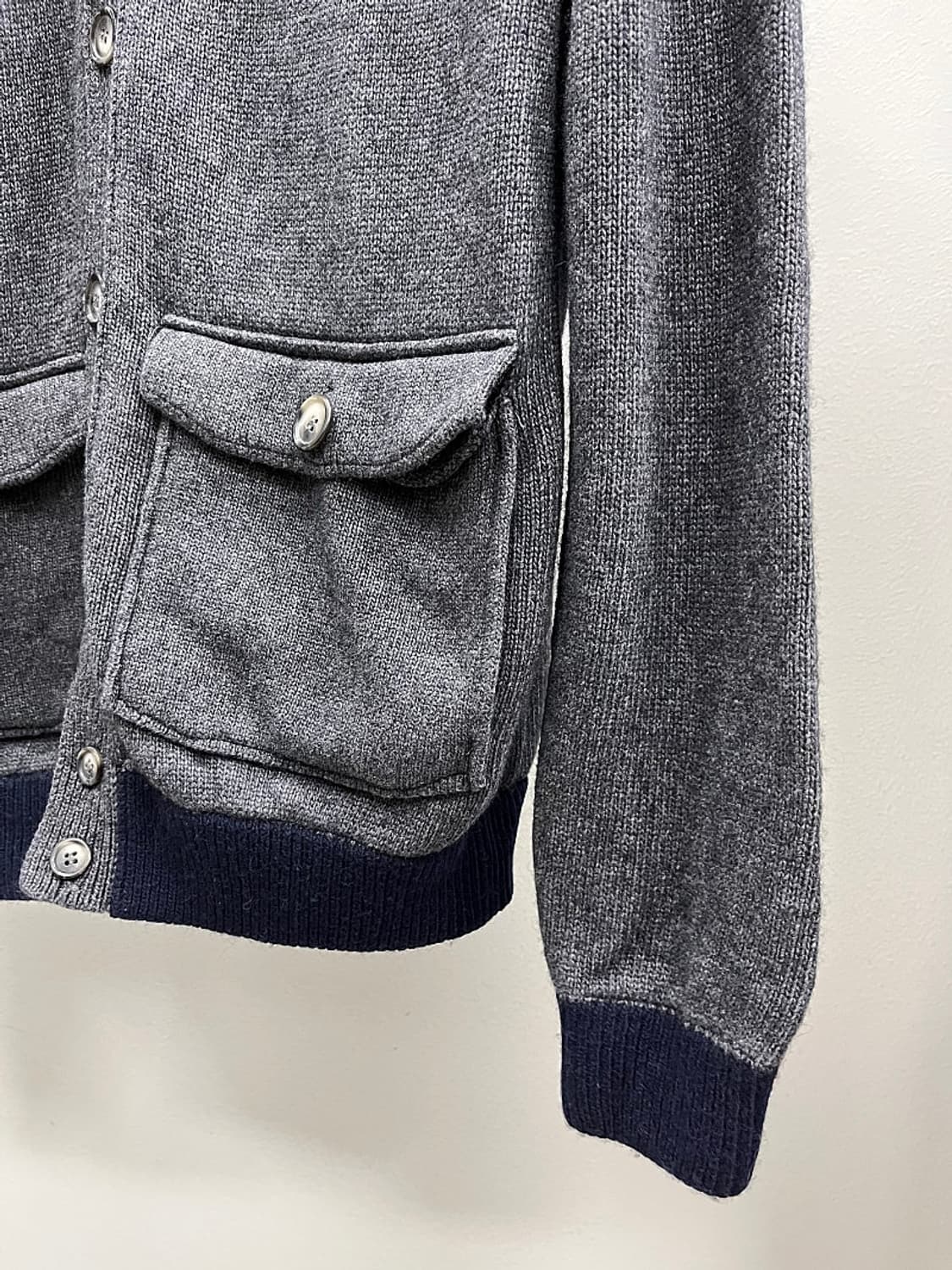 100-105) DANIELE BLASI 이태리 헤링턴 니트자켓 상품이미지3