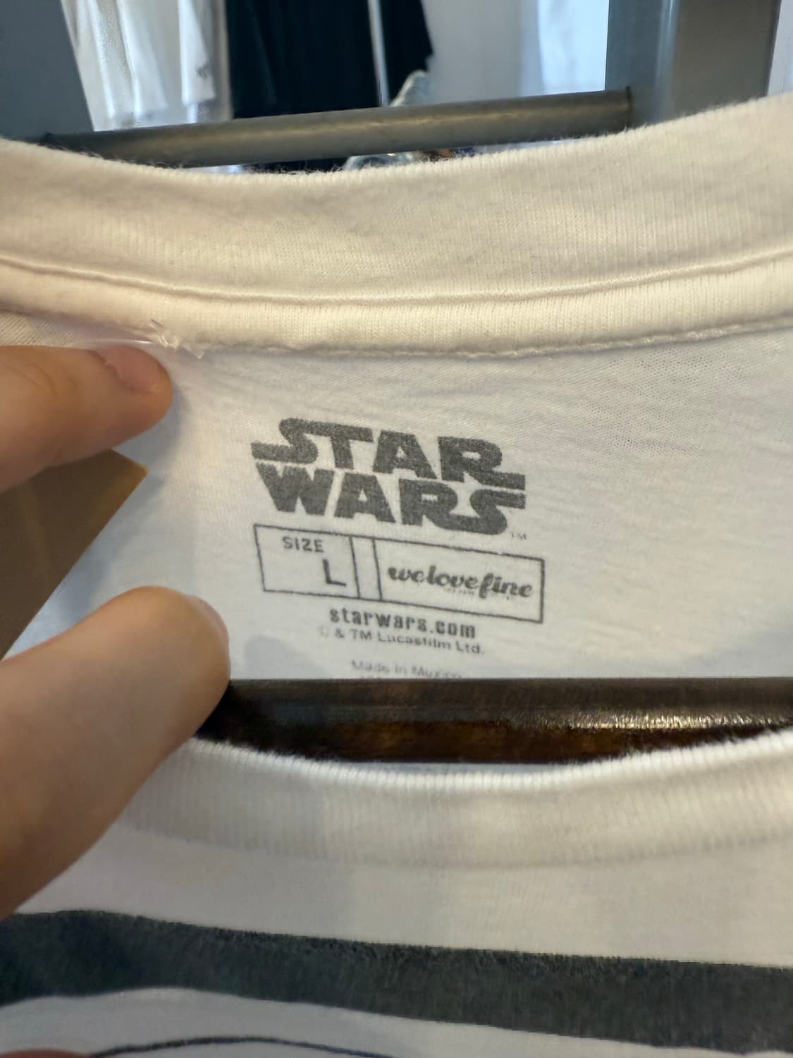 StarWars 빈티지 프린팅 반팔(라지) 상품이미지3