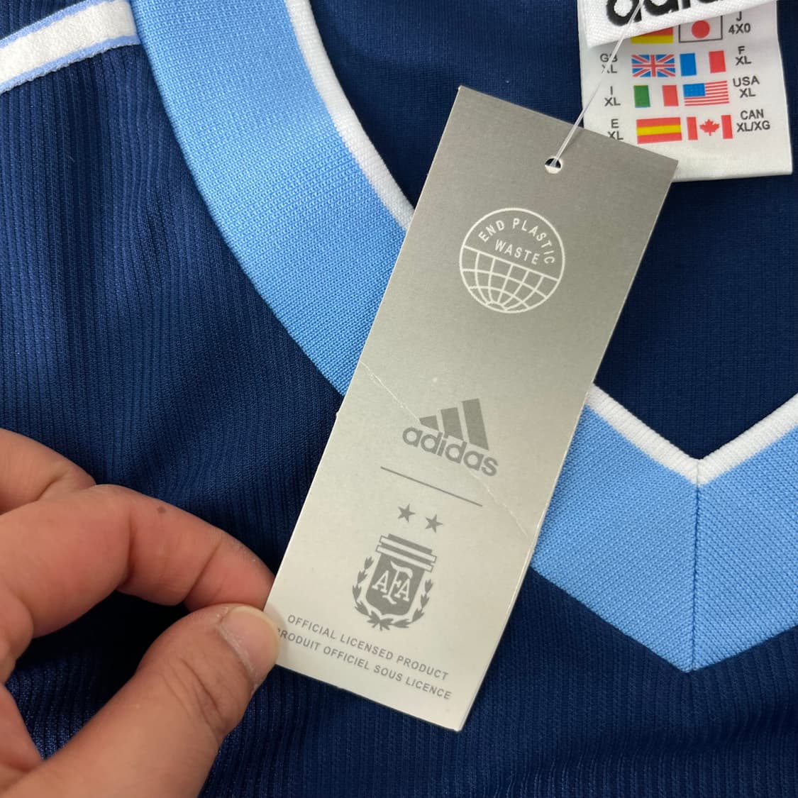 105 아디다스 98-99 아르헨티나 홈 반팔 유니폼 상품이미지4