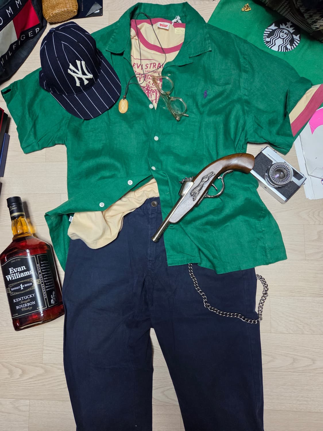 (새상품)(셔츠 팬츠 포함)POLO RALPH LAUREN 린넨  상품이미지5