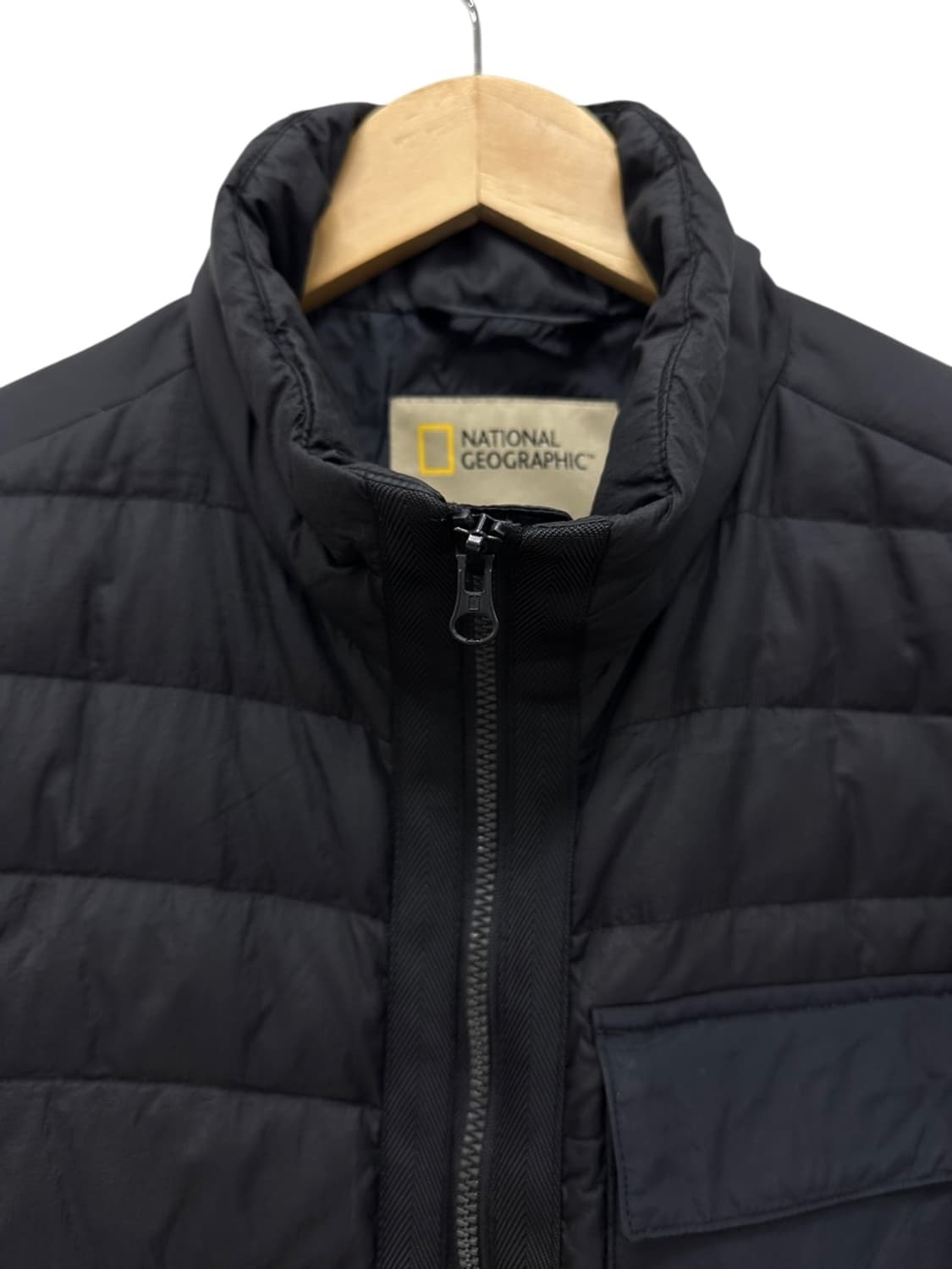 내셔널지오그래픽 구스다운 경량패딩 블랙 (XL) 상품이미지3
