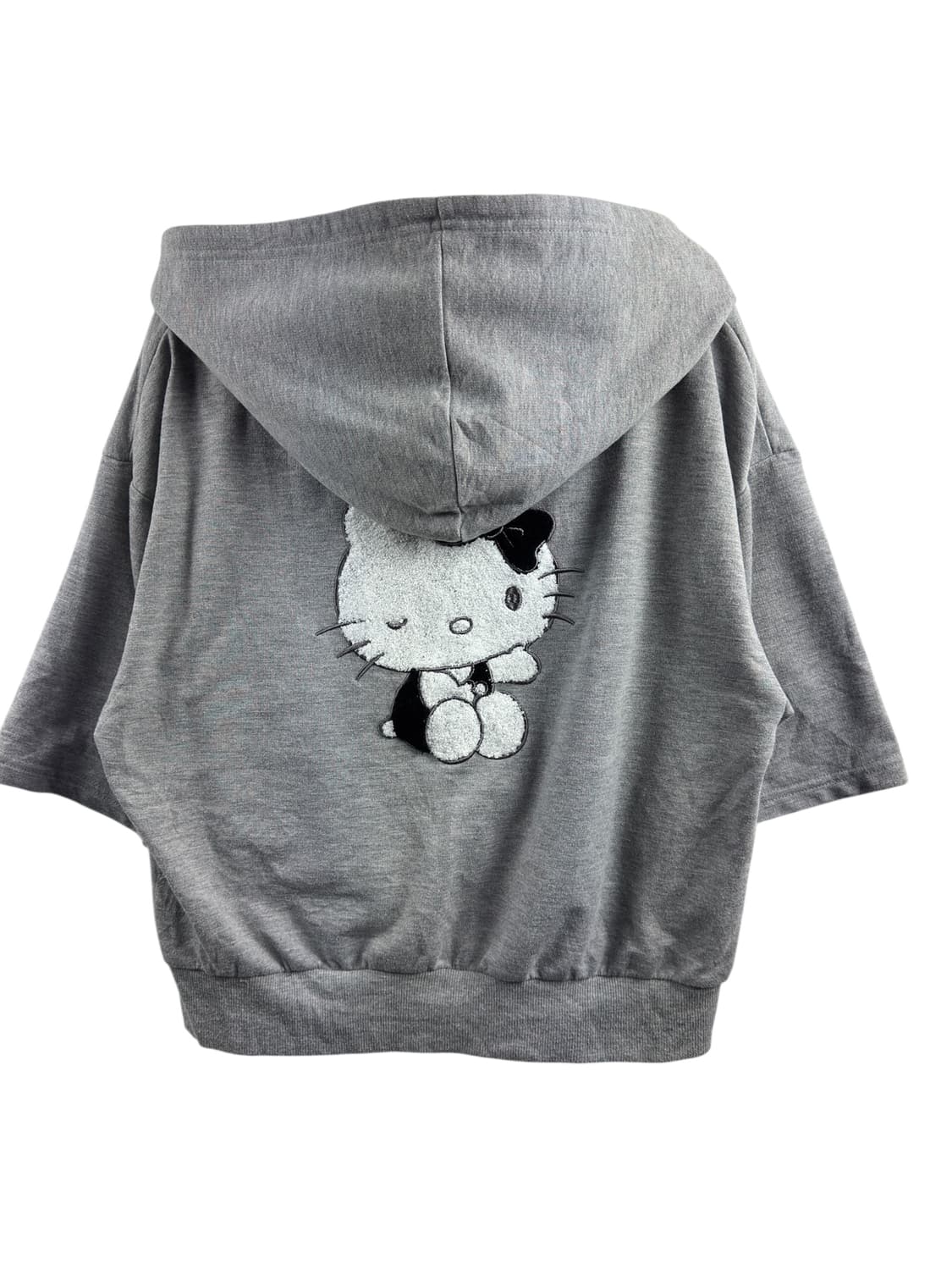 헬로키티 패치 반팔 후드집업1519 상품이미지1