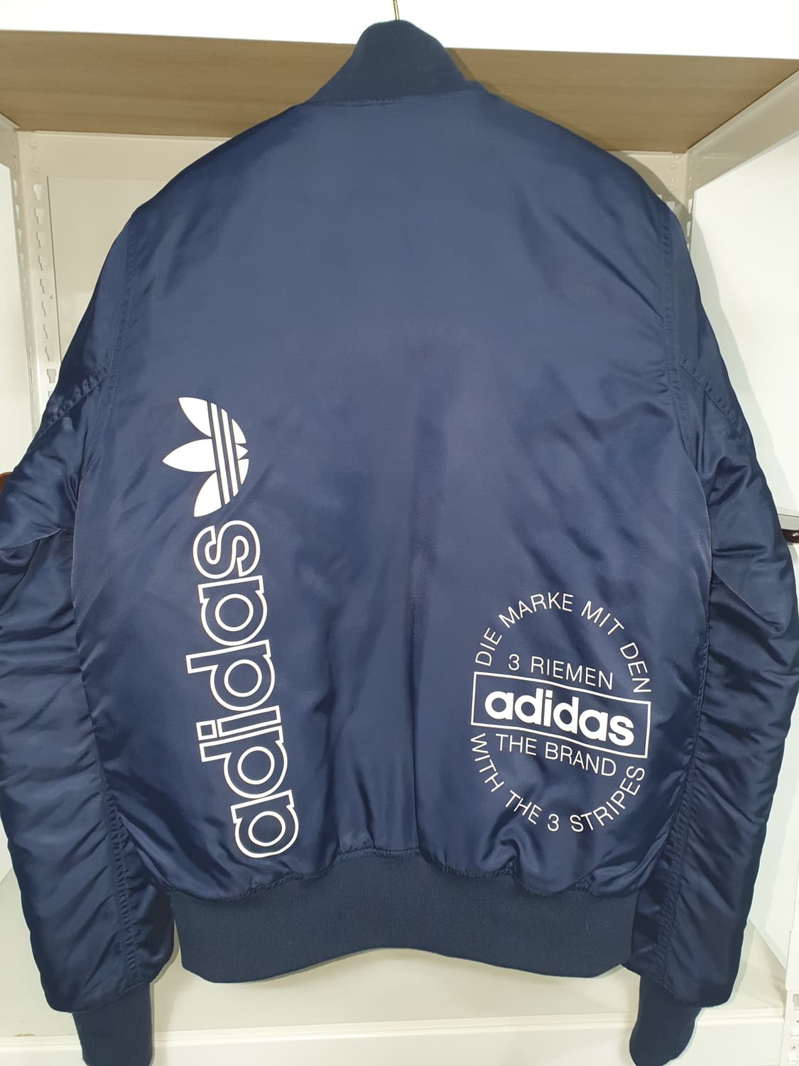 아디다스 오리지널 항공점퍼 야구점퍼 봄버 파이어버드 MA1 네이비 90 상품이미지6