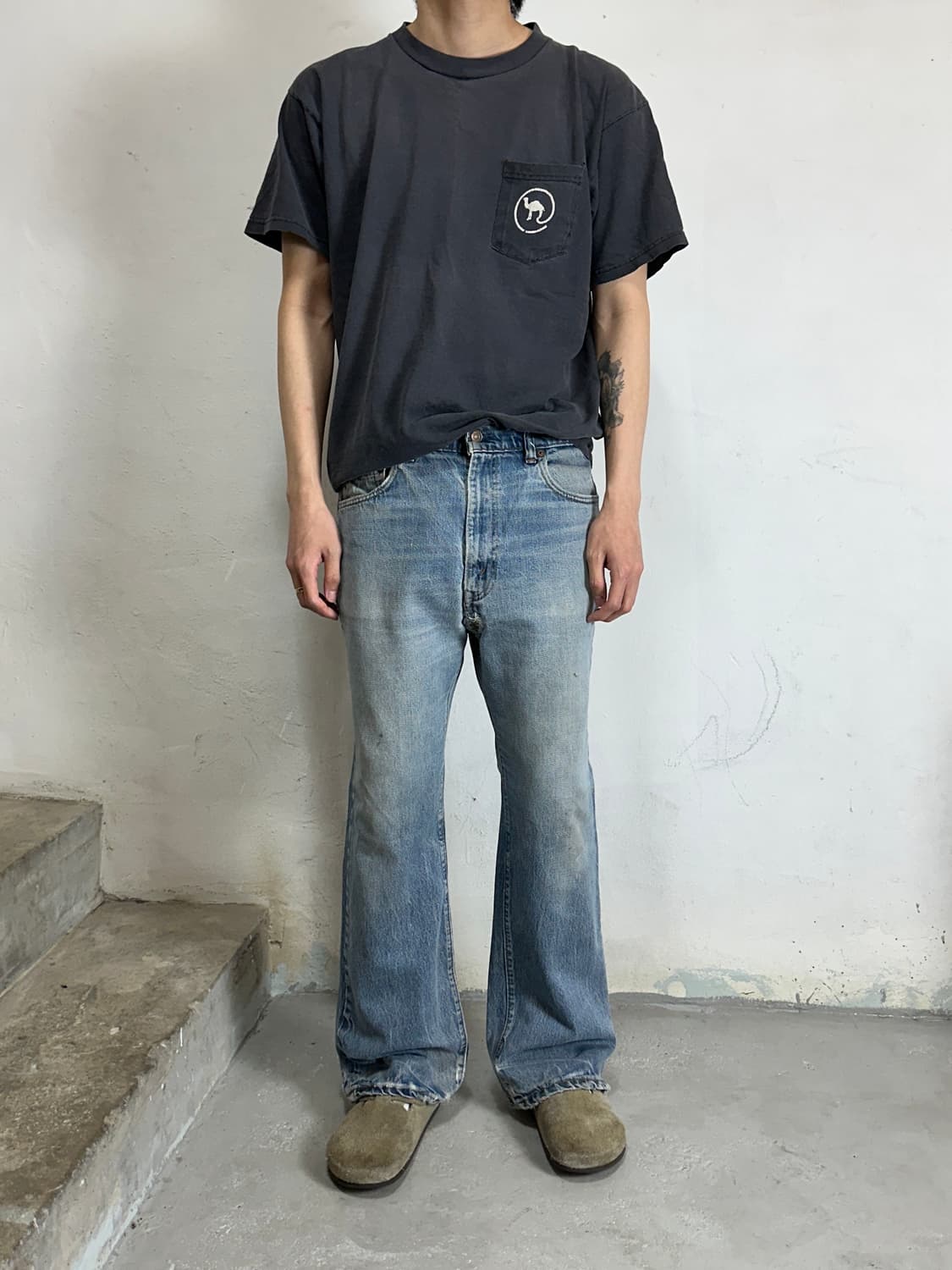 80's USA 빈티지 리바이스 517 체인스티치 상품이미지2