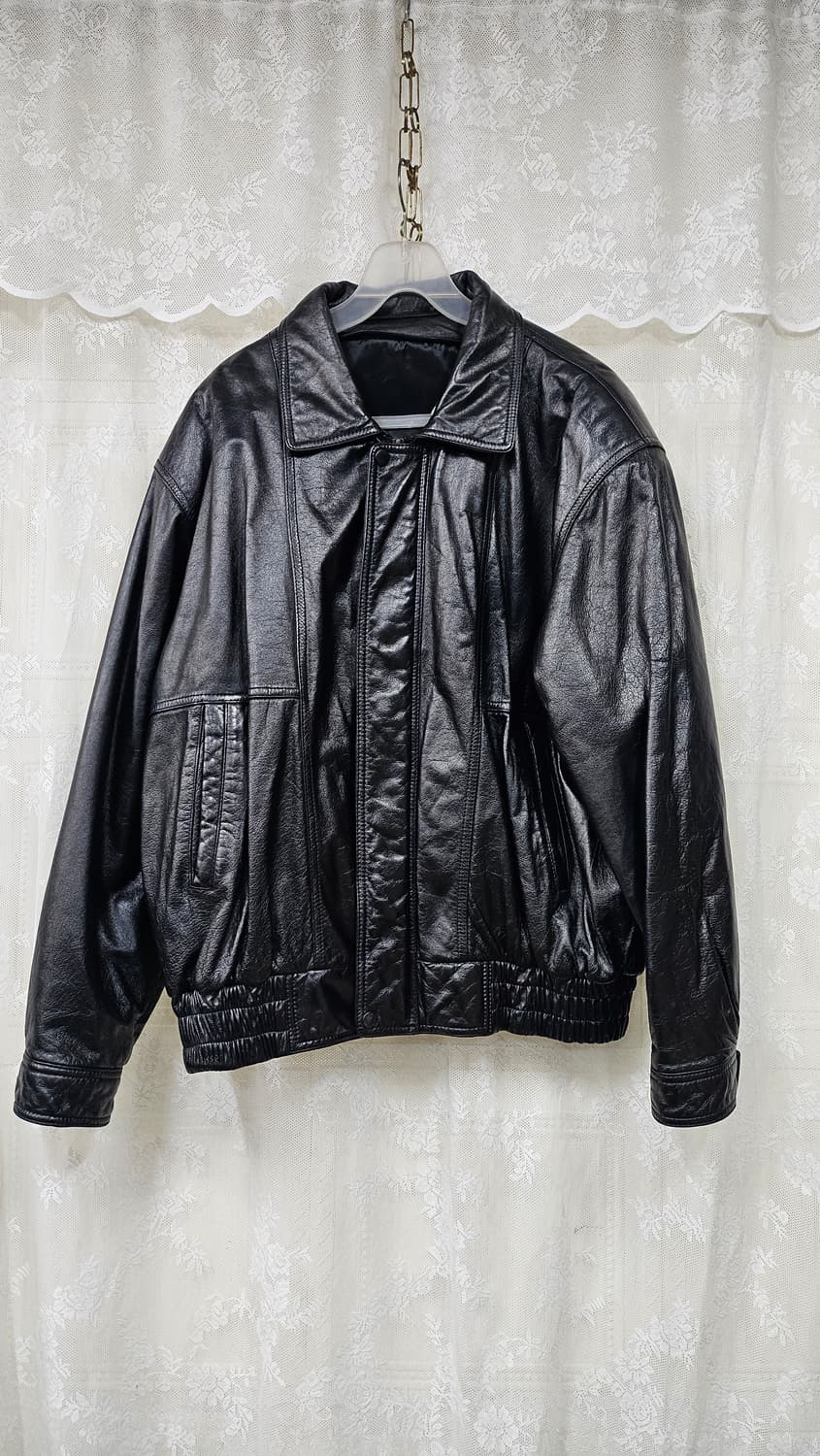 가죽 봄버 자켓 상품이미지3