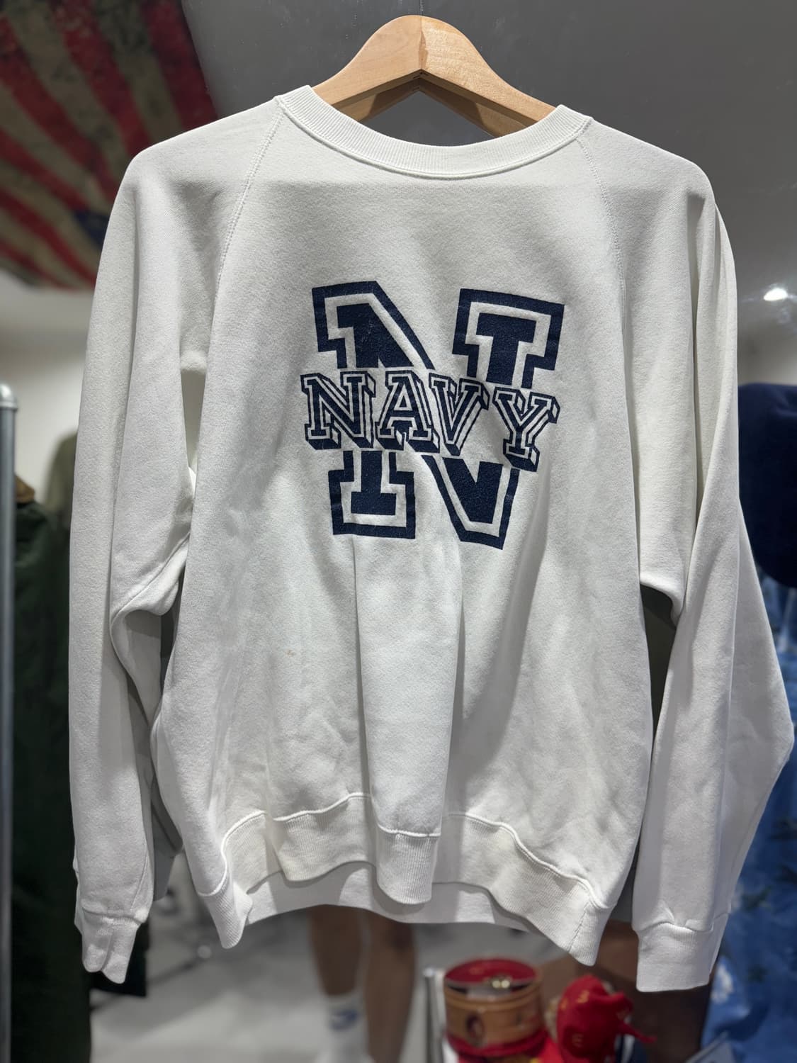 80s US Navy 미해군 스웻셔츠(맨투맨) 상품이미지1