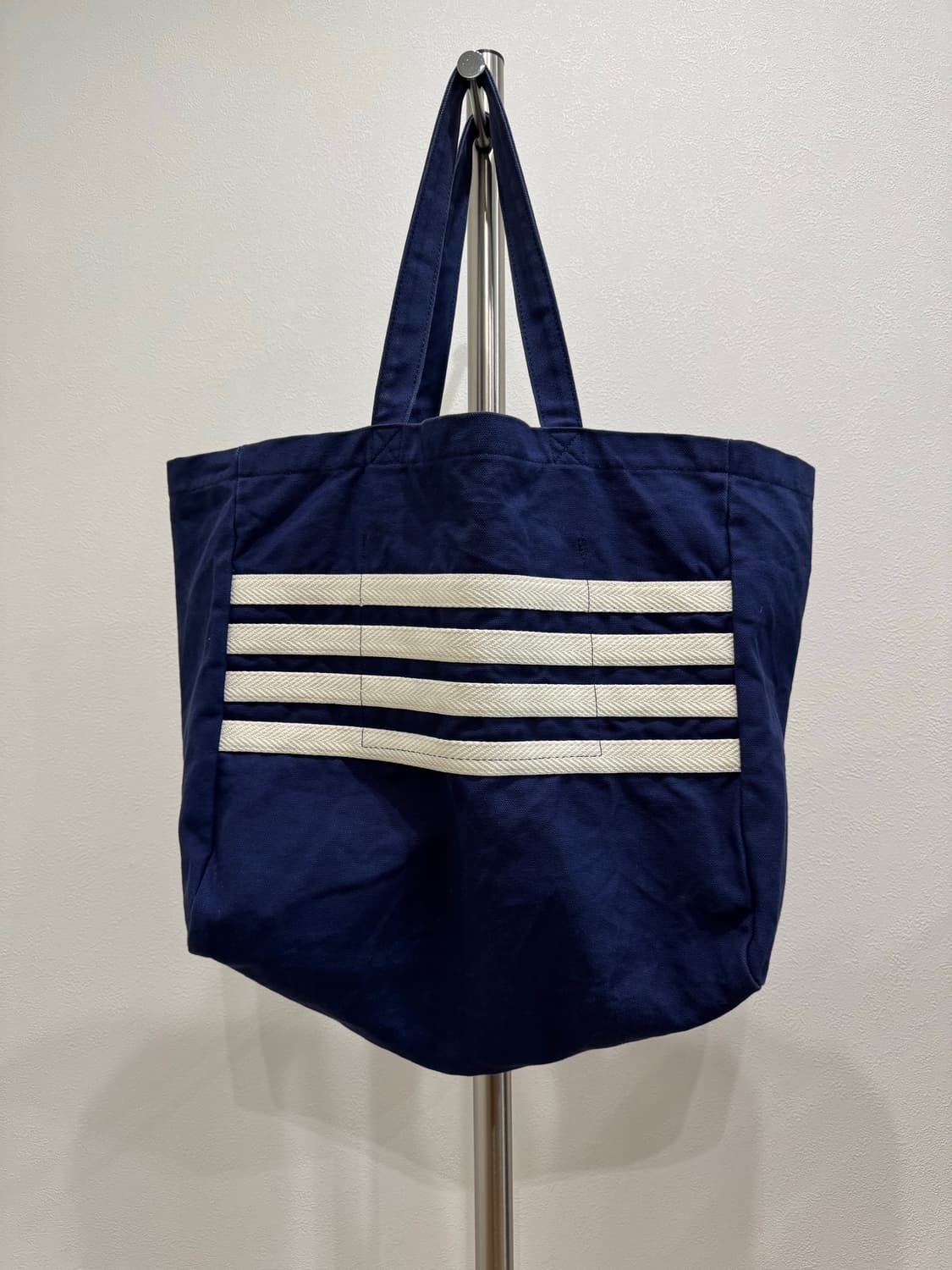 꼼데가르송 옴므 블루 스트라이프 토트백 상품이미지3