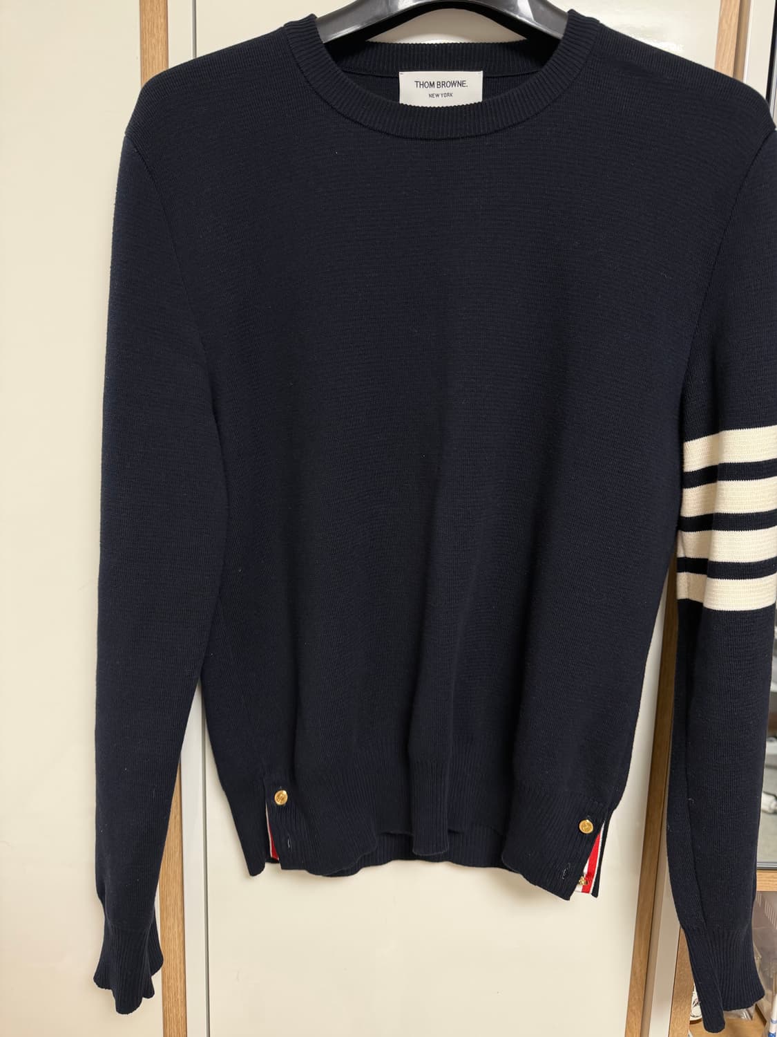 톰브라운 밀라노스티치 금장 니트 2사이즈 상품이미지1