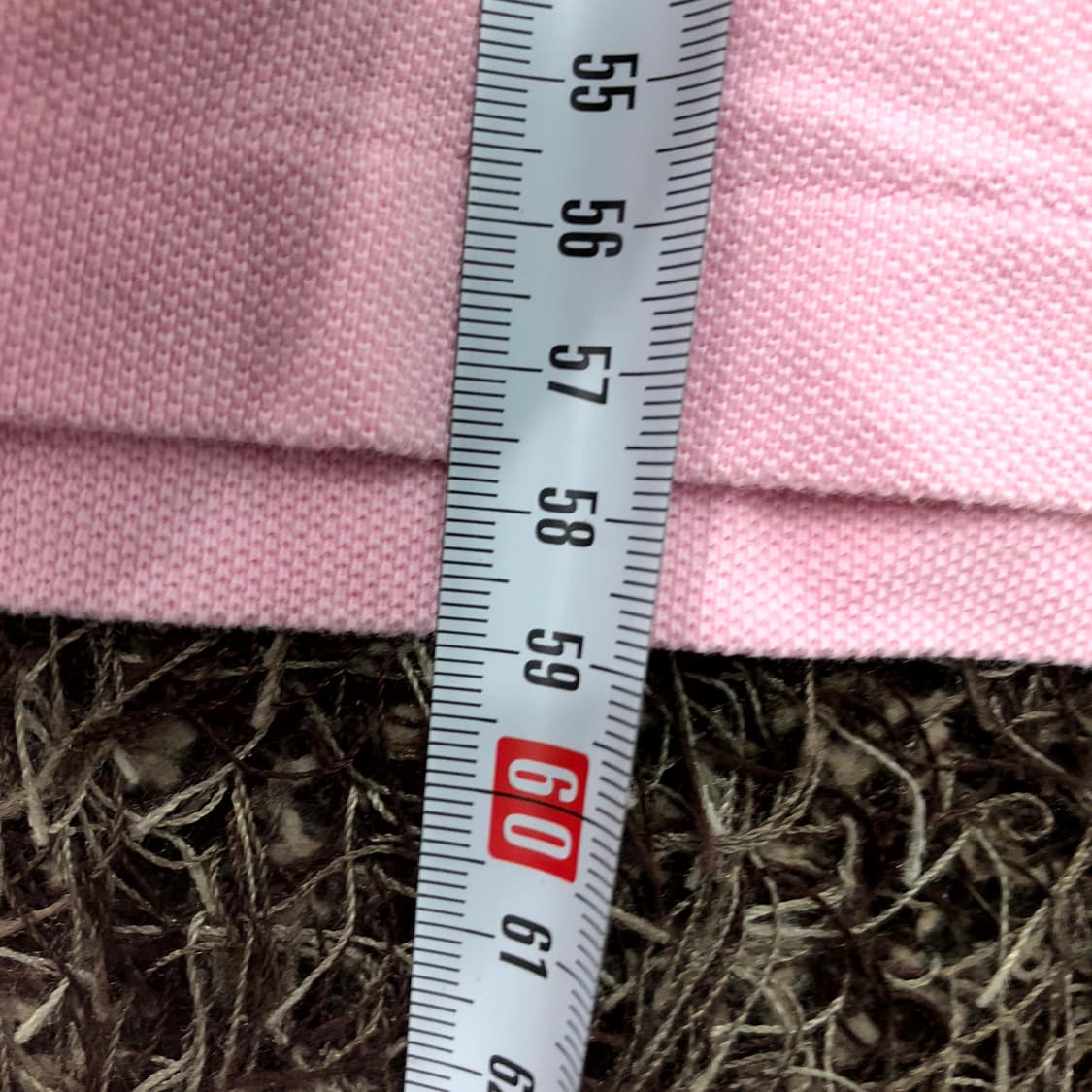  L 폴로 랄프로렌 여성 핑크 PK 카라 반팔 티셔츠 상품이미지7