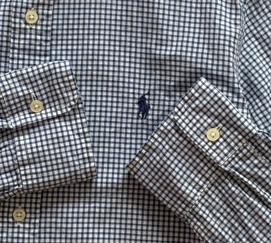 Polo 폴로랄프로렌 신형 깅엄 체크 셔츠 상품이미지3