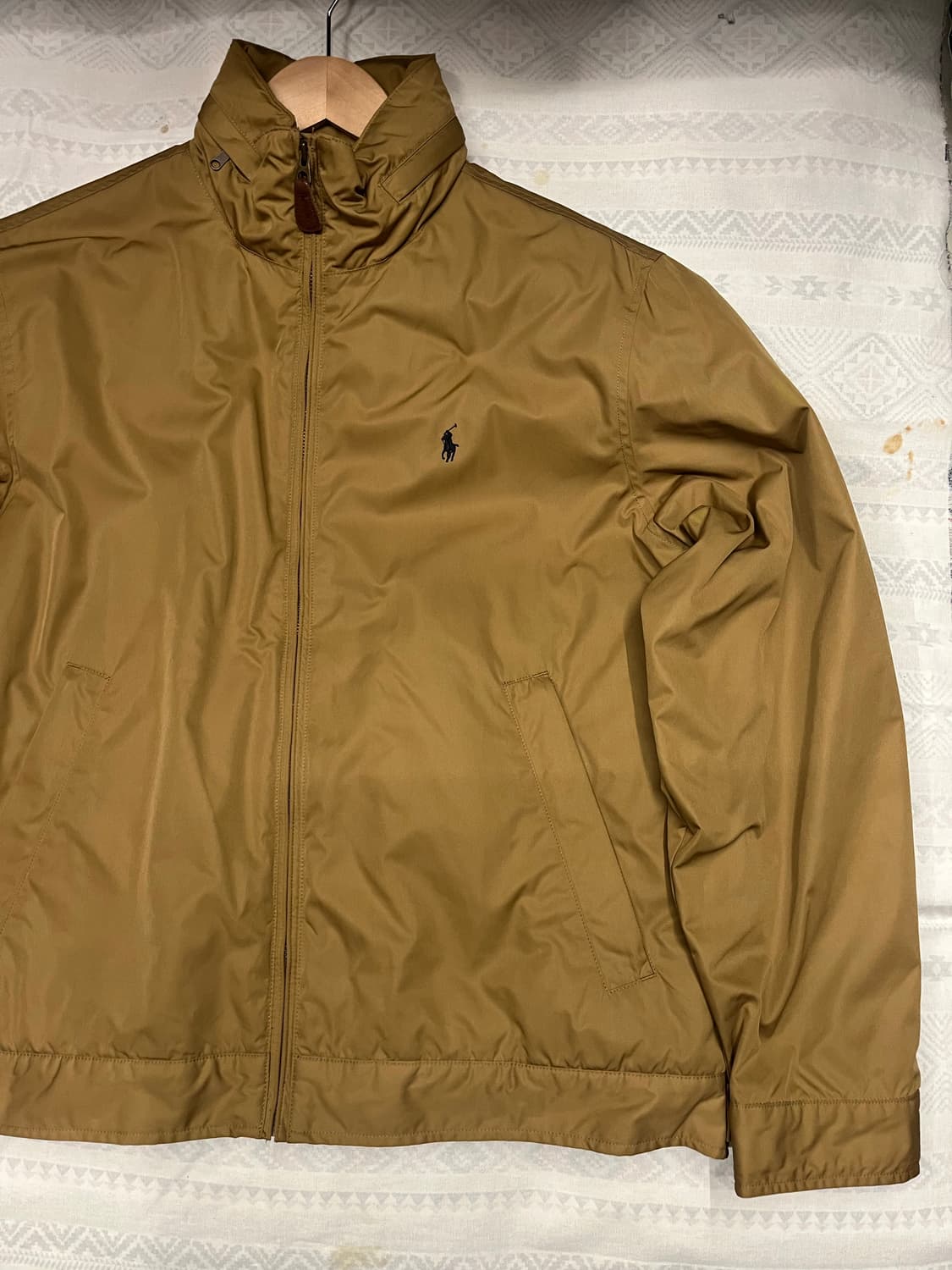 폴로 랄프로렌 브라운 기모 블루종 상품이미지4