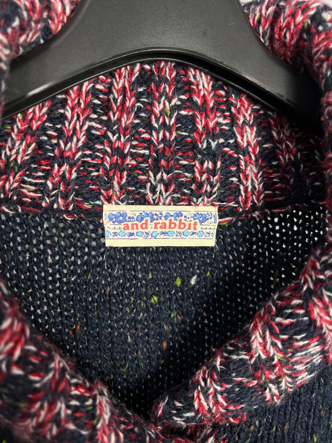 AND RABBIT 울 혼방 니트 가디건  상품이미지3