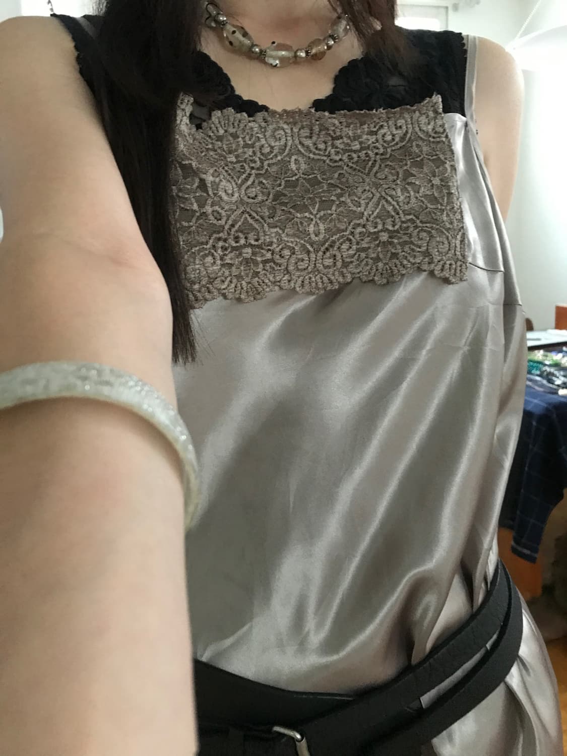 vintage lace frill one-piece  상품이미지3