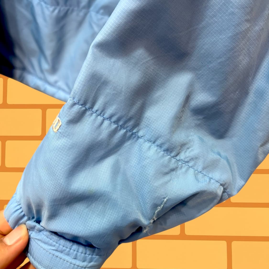 노스페이스 스카이블루 패딩 다운 자켓 (M) 상품이미지7