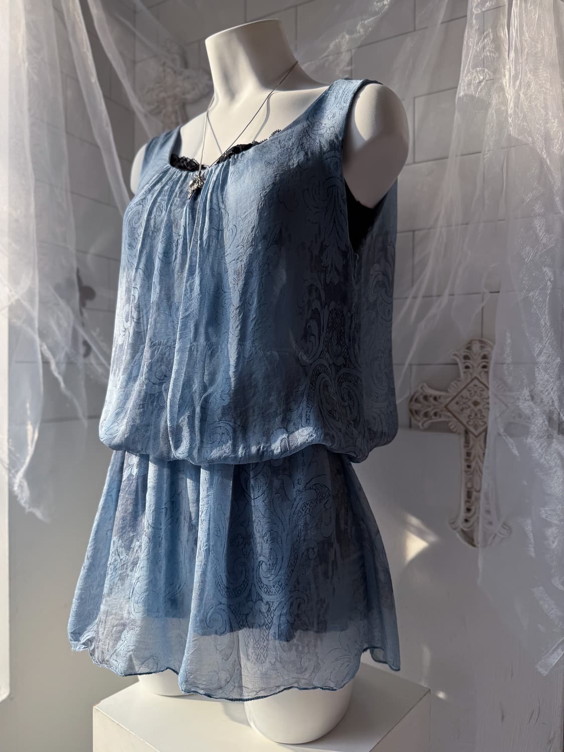 Paisley Layered Blouse 0310 상품이미지1