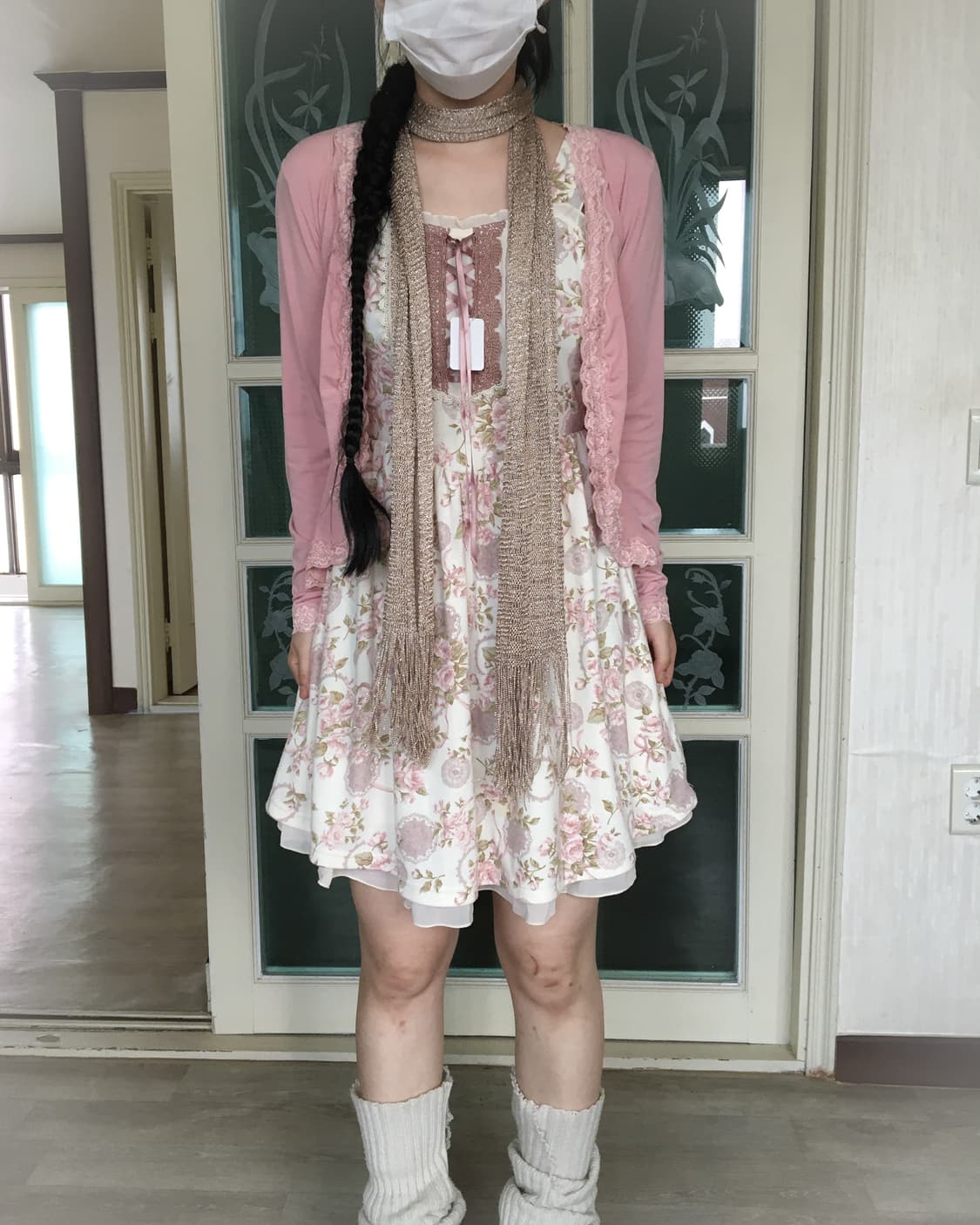 axes femme Flower pattern onepiece 상품이미지1