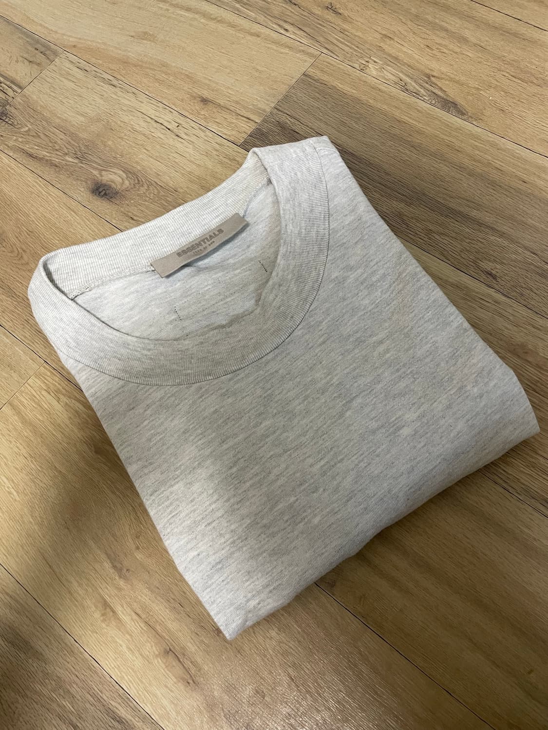 에센셜 더코어 라이트오트밀 반팔 M 상품이미지3