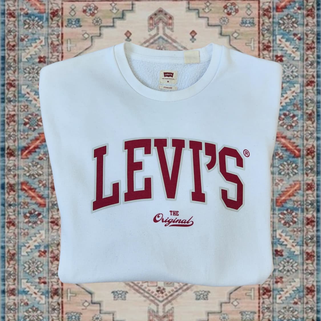Levi's  아치 로고 스웻셔츠 M 상품이미지3