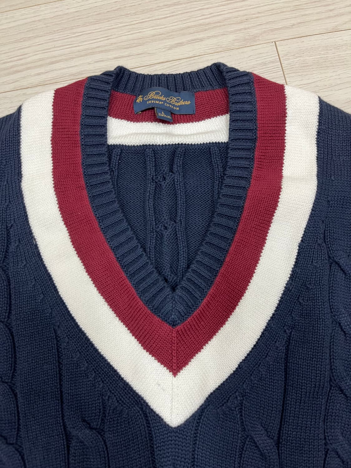 브룩스브라더스 크리켓 니트 Size L 상품이미지3