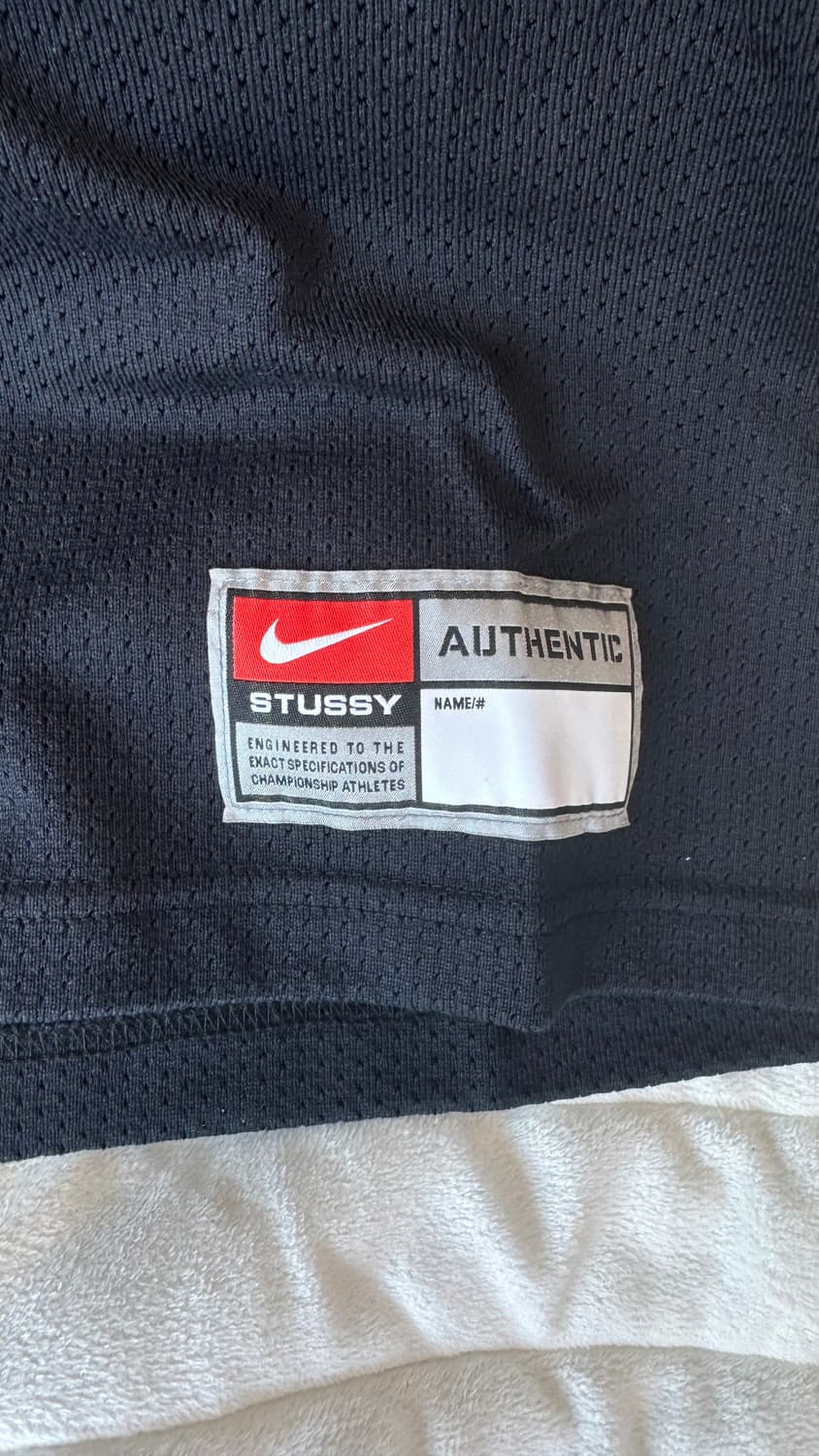 나이키 x 스투시 롱슬리브 탑 블랙 (FJ9164-010) 상품이미지3