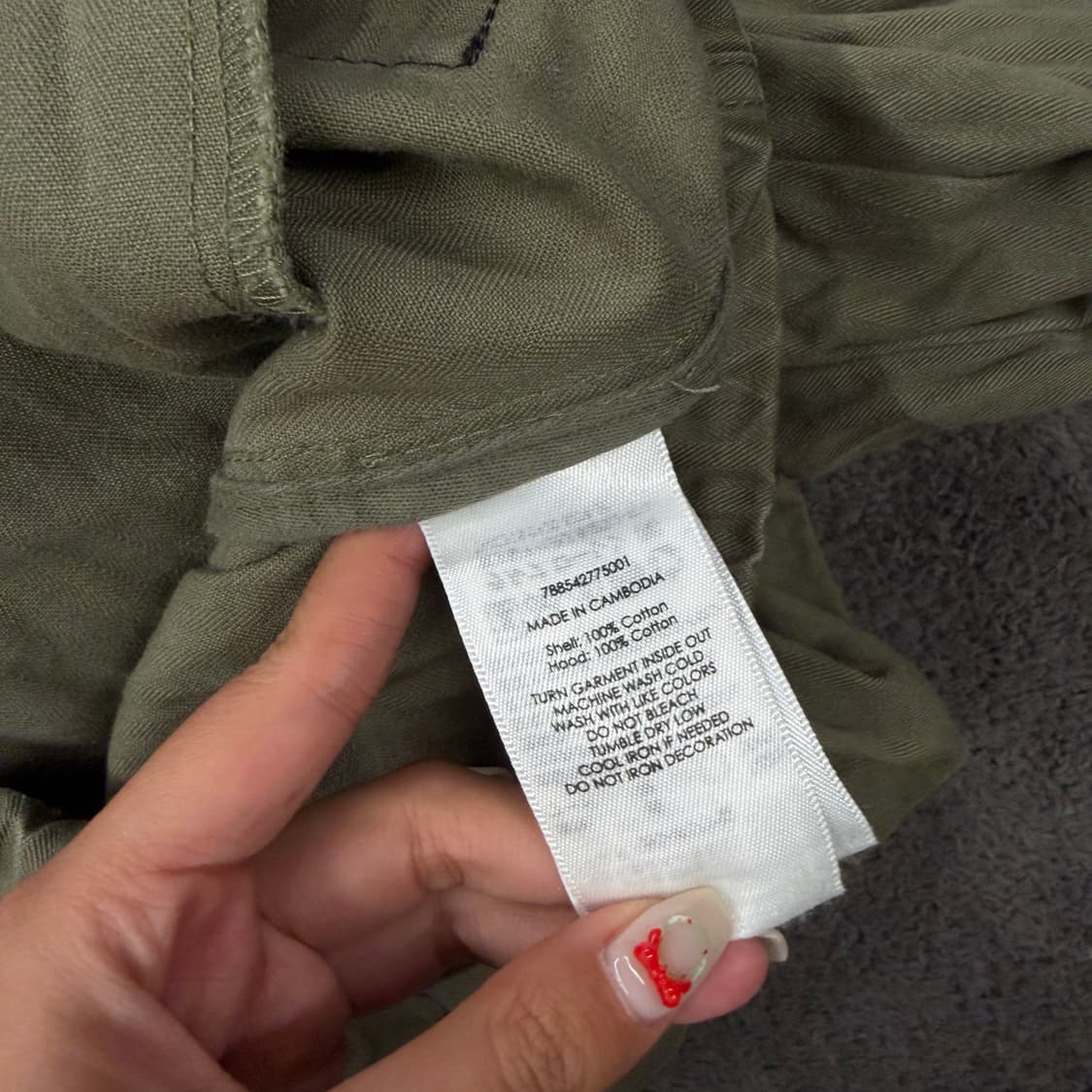 [ 정품/S ] 데님앤서플라이 랄프로렌 밀리터리 야상 자켓 상품이미지6