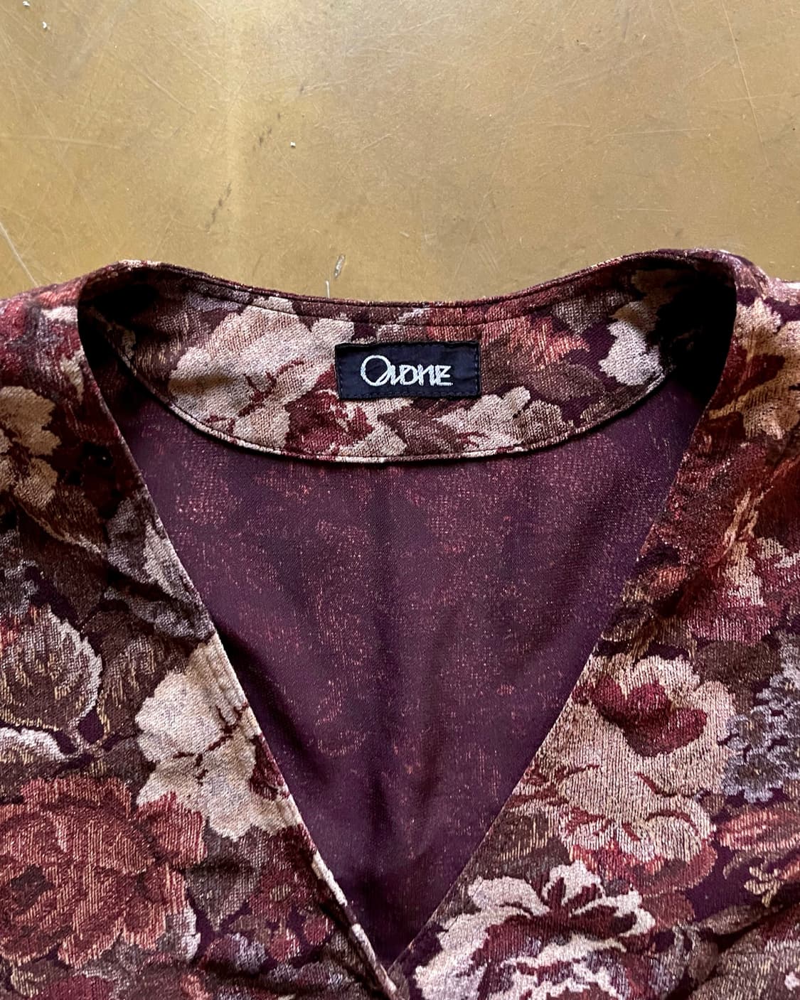 ONDNE Japan Floral Pattern Old Vest 상품이미지5