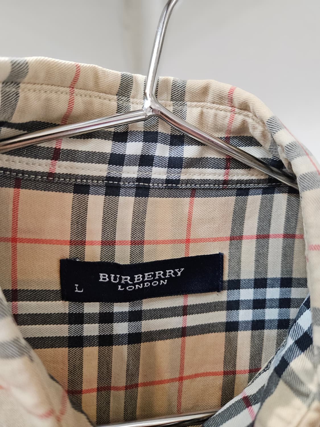 버버리 노바체크 셔츠 상품이미지4