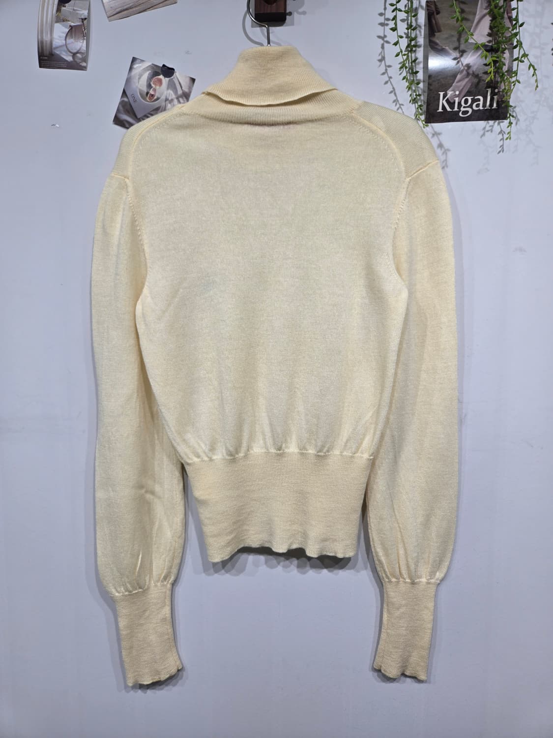 비비안웨스트우드 아이보리 골지 폴라 니트 상품이미지4