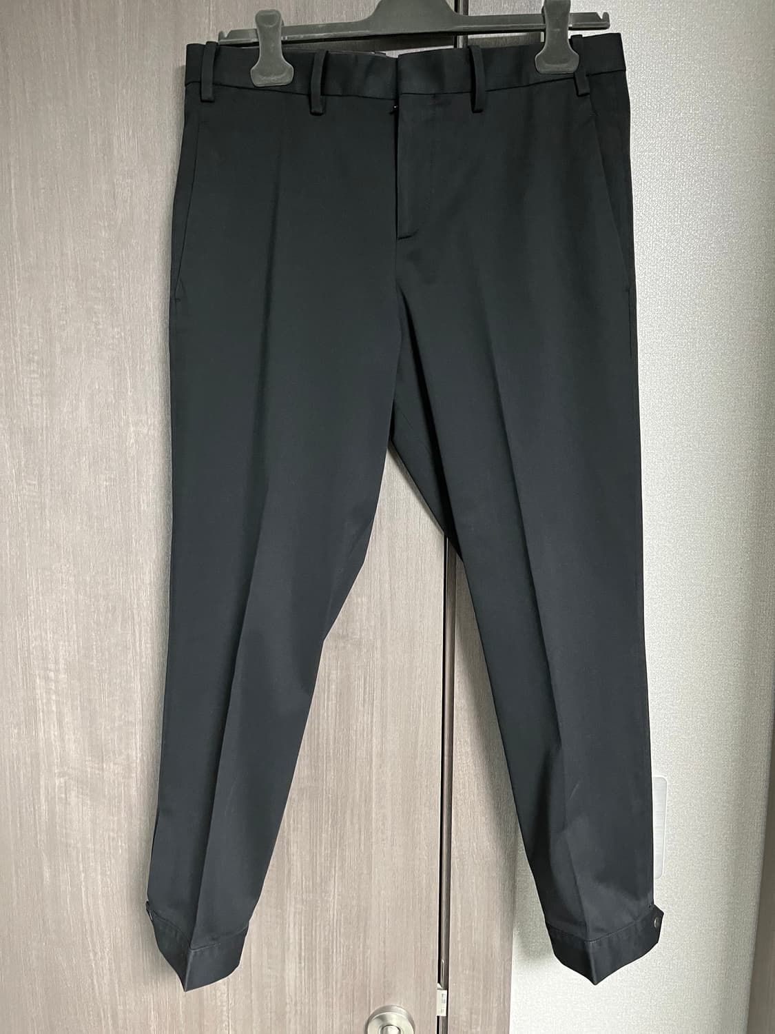 닐바렛 남성 블랙 팬츠 48사이즈 상품이미지1