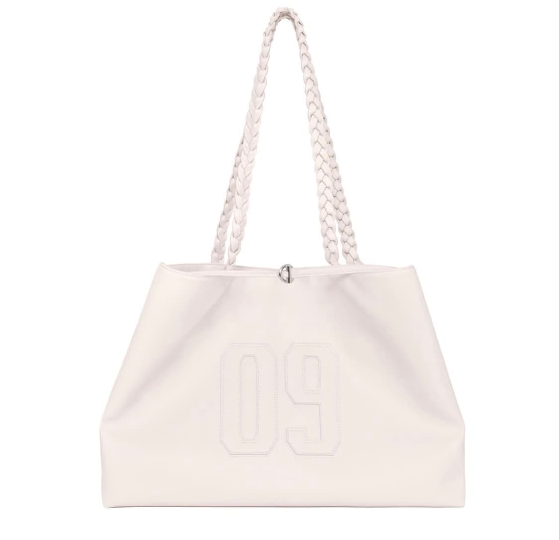 (구함) 클리시어 09 넘버링 레더백 핑크 상품이미지1