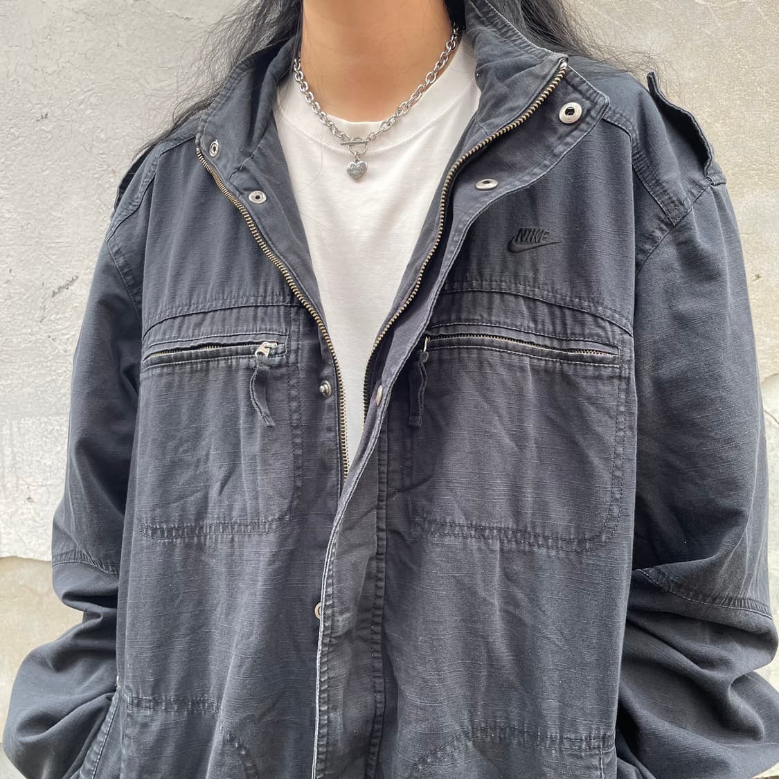 [XL]00’s NIKE 나이키 코튼 자켓 상품이미지7