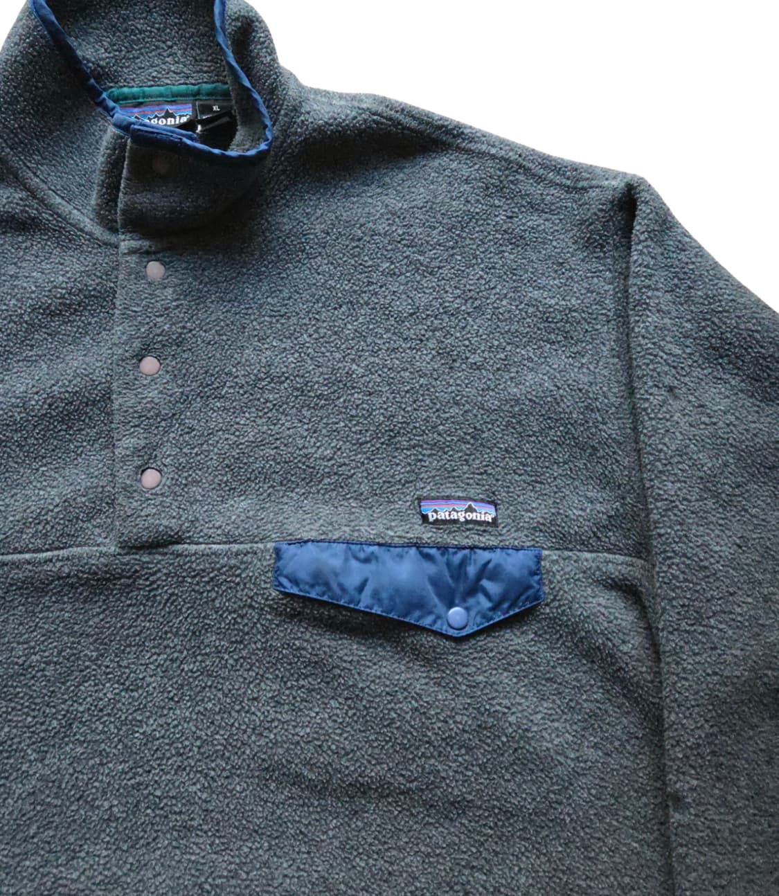 (XL)파타고니아 90s 자메이카 그레이/네이비 신칠라 플리스 상품이미지2