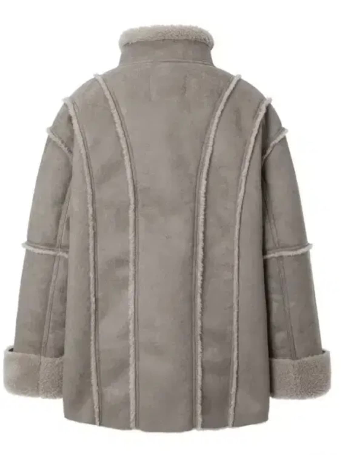 쓰리타임즈 2025FW 무스탕 자켓 상품이미지2