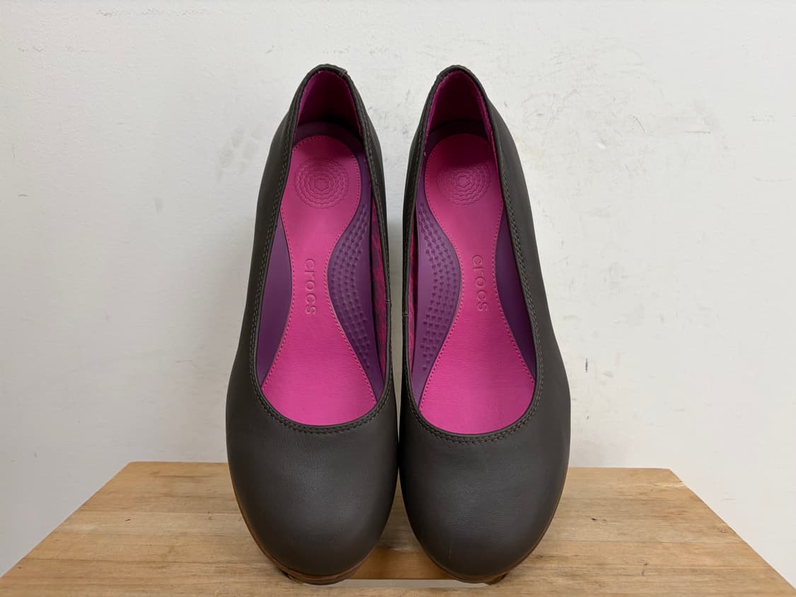 크록스 여성 웨지힐 245 상품이미지3