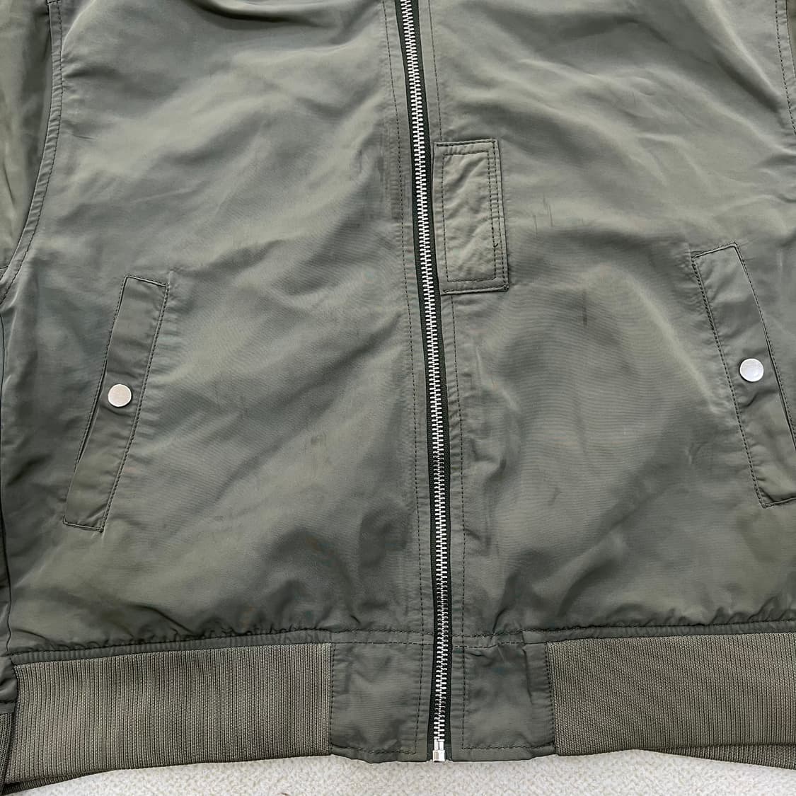 L 자라 봄버 항공점퍼 자켓 0305M 상품이미지5